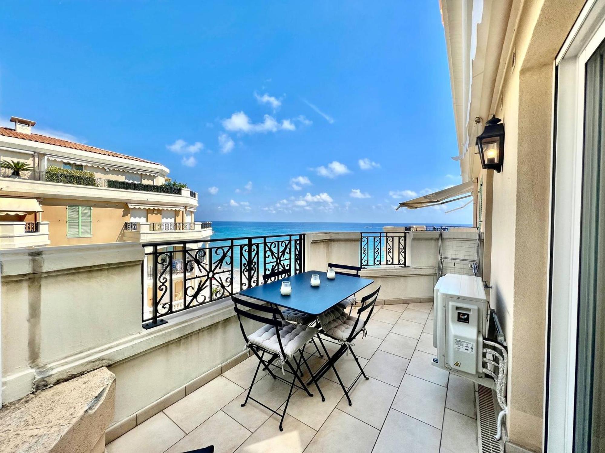 'Le Victoria Beach' Vue Mer Plein Centre, Spacieux Menton Dış mekan fotoğraf